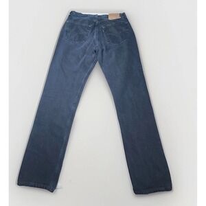 Vintage Levis 501 Button Fly Blue Denim Made USA  Jeans 32x 32 Dark Wash